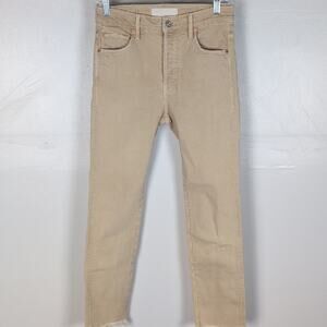 Mother Superior The Scrapper Cuff Ankle Fray Jeans